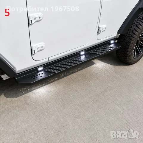 Степенки за Jeep Wrangler JK 2007 - 2017, снимка 13 - Части - 56088400