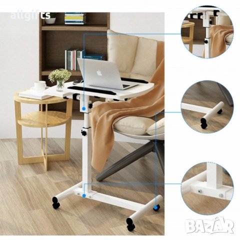 0532 маса за лаптоп с колела, снимка 8 - Други стоки за дома - 35797297