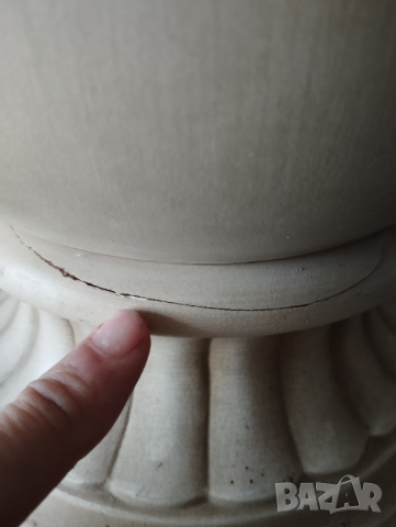 Ретро постамент с ваза комплект, снимка 6 - Антикварни и старинни предмети - 44803184