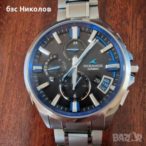 Casio Oceanus OCW-G2000-1AJF GPS,Bluetooth,Sapphire Cristal., снимка 3 - Мъжки - 52670141
