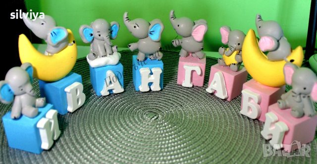 Кубчета с имена, снимка 1 - Мебели за детската стая - 41585715