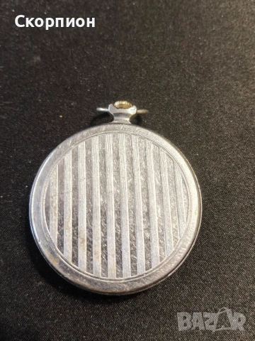 Джобен часовник - Молния - СССР - 18 РУБИНА - ПЕРФЕКТЕН, снимка 8 - Джобни - 47156792