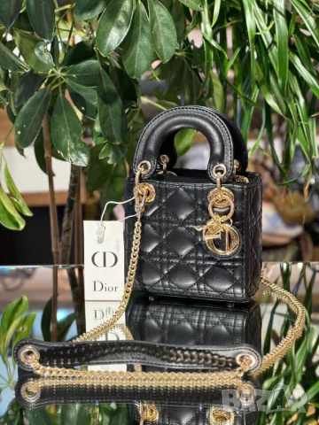 мини чанти lady 11x12cm christian dior, снимка 9 - Чанти - 51427054