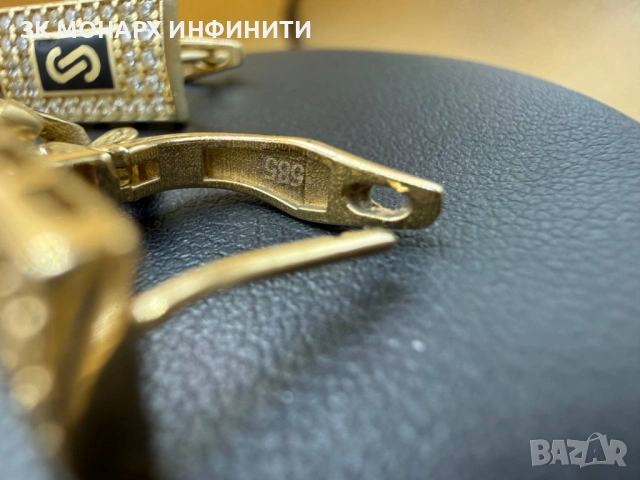 Златни обеци /585/, снимка 5 - Обеци - 53489627