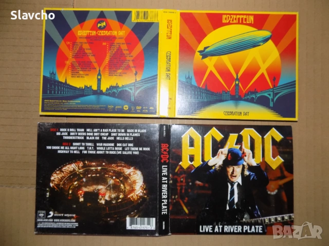 Компакт дискове на -Led Zeppelin -Celebration Day(2CD+DVD)2007/AC/DC –Live At River Plate, снимка 2 - CD дискове - 37111047