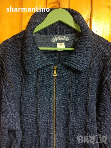 Мъжка жилетка Denim с цип XL - 6 лв, снимка 3 - Блузи - 52550186