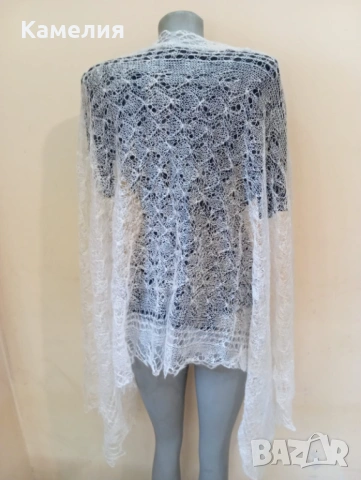 Шал от кози пух , снимка 5 - Шалове - 53211888