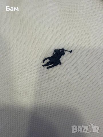 Оригинална мъжка тениска с яка Polo Ralph Lauren размер ХЛ, снимка 4 - Тениски - 53785750