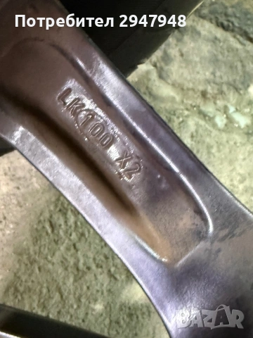 Лети джанти Platin P69 17 4x100 с гуми, снимка 6 - Гуми и джанти - 53250928