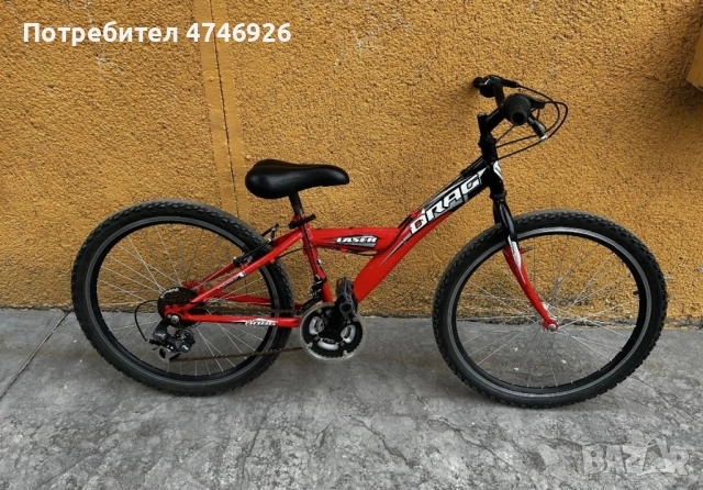 Детски велосипед Drag Laser 24’’, снимка 2 - Детски велосипеди, триколки и коли - 53620988