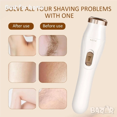 MuSylonz 3-в-1 тример за коса за жени и мъже, комплект самобръсначки за тяло, снимка 2 - Друга електроника - 53444881