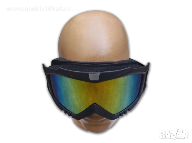 Ветроустойчиви очила с подвижна маска за лице (жълта леща), снимка 5 - Аксесоари и консумативи - 52574260