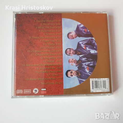 Boyz II Men – Bestseller cd, снимка 3 - CD дискове - 44588829