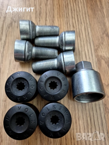 Оригинални секретни болтове за VW Skoda Seat Audi , снимка 2 - Части - 53070048