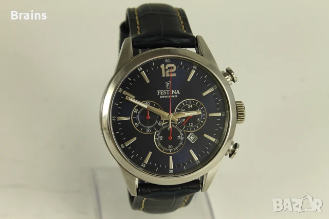 FESTINA Chrono F20542 Мъжки Стоманен Кварцов Хронограф, снимка 2 - Мъжки - 51005665
