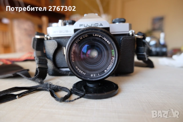 Fujica ST605N & Fujinon 35mm f2.8 Lens. M42 Mount., снимка 3 - Фотоапарати - 53799309