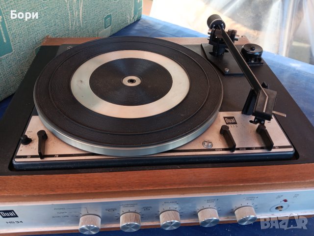 Dual Грамофон с усилвател HS 34, снимка 6 - Грамофони - 44357266
