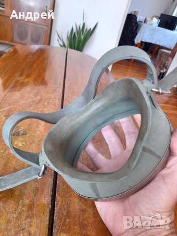 Стара водолазна маска,маска за плуване #2, снимка 4 - Други ценни предмети - 41657356