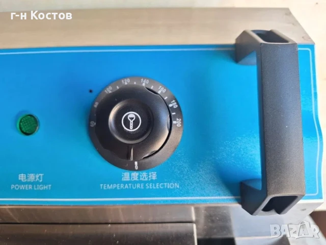 Фритюрник професионален на ток Монофазен Голяма вана 2х20 или 2х30 литра , снимка 5 - Обзавеждане на кухня - 51014444