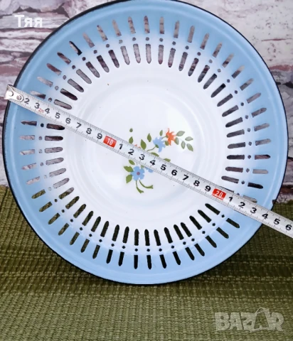 Емайлиран панер , снимка 3 - Съдове за готвене - 51242235