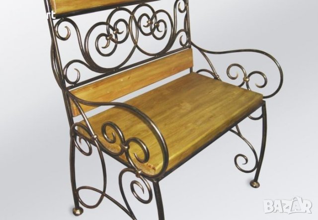 маси , пейки и столове от ковано желязо, снимка 7 - Други - 40346178
