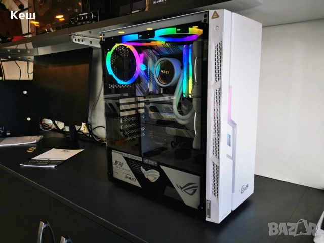 Геймърски настолен компютър PC (ROG Strix Z590/ROG Strix 850W) водно охлаждане
