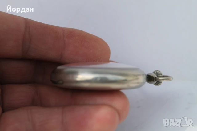 Швейцарски джобен часовник ''Omega'' , снимка 3 - Джобни - 50448037