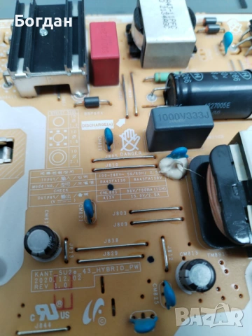 UE43AU7172U, снимка 3 - Части и Платки - 53839160