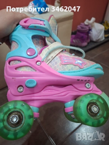 Ролкови кънки,регулиращи се в четири размера  30-33, снимка 2 - Ролери, кънки - 53776808