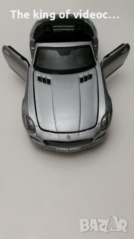 Голяма метална количка Mercedes SLS AMG , снимка 5 - Колекции - 53686295