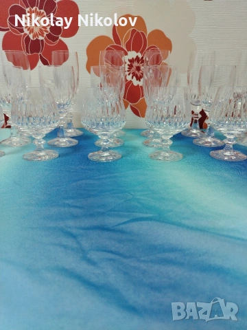 К-т кристални чаши НОВО, снимка 18 - Чаши - 53144669