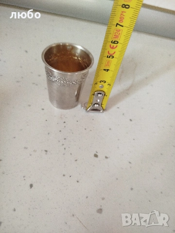 Комплект от Сребърни Чашки-МИНЕРВА Франция Проба Сребро 0,950 от 30/г.на Със Оригиналната си Кутия , снимка 17 - Антикварни и старинни предмети - 39550616