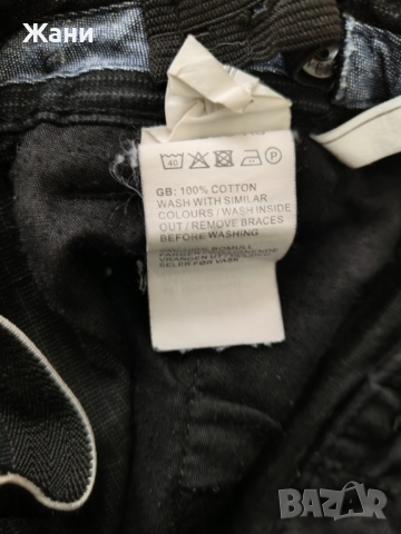 Детски панталон с тиранти 116 размер, снимка 5 - Детски панталони и дънки - 52635984