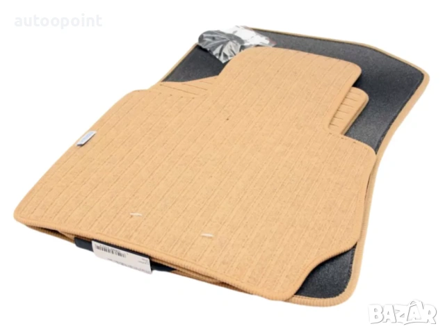 Мокетни стелки за BMW Х3 F25 (2010-2017) / X4 F26 (2014-2018) - бежови Petex