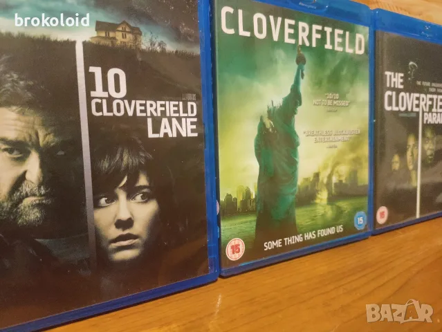 Cloverfield трилогия - 10 Cloverfield Lane + Cloverfield Paradox blu ray