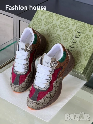 Gucci дамски маратонки, снимка 6 - Маратонки - 53868339