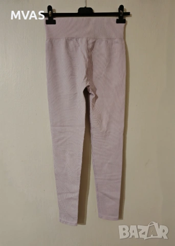 Нов H&M дамски рипсен клин светло лавандулов S размер, снимка 3 - Клинове - 53067997