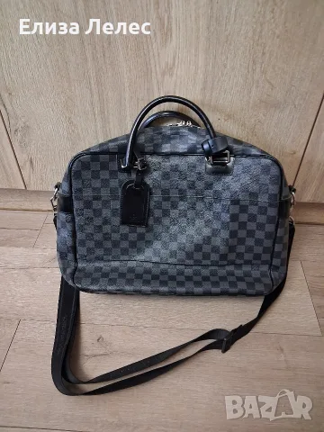 Louis Vuitton чанта от естествена кожа , снимка 3 - Чанти - 55816056