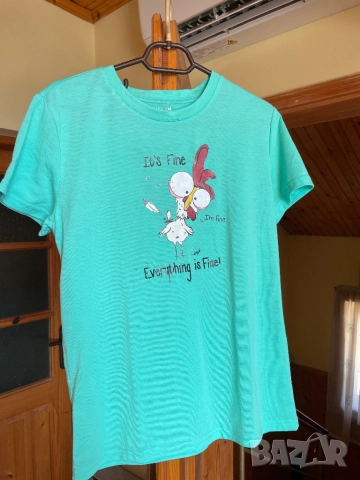 Дамски потничета и тениски М/Л, снимка 8 - Тениски - 51543707