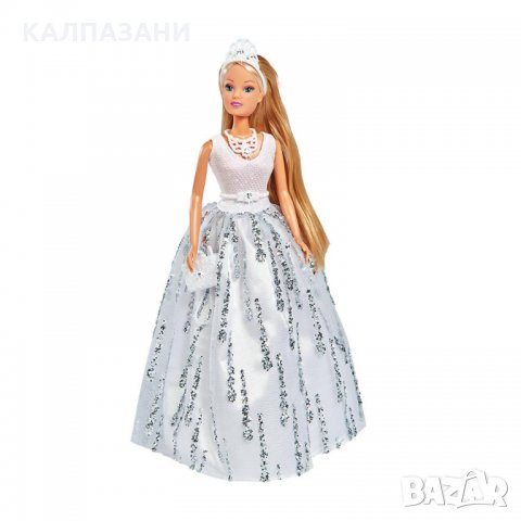 Steffi Love Кукла СТЕФИ с рокля на кристали Сваровски Deluxe 105733466, снимка 2 - Кукли - 36001120