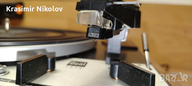 ретро грамофон DUAL 1214 , снимка 10 - Грамофони - 53872116