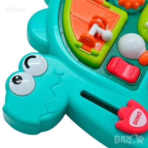 Бебе динозавърче със забавни дейности, музика и светлина, снимка 3 - Образователни игри - 51715711