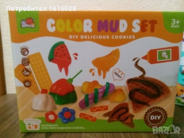 Color mud set.Нови комплекти за моделиране с пластелин., снимка 7 - Пластелини, моделини и пясъци - 41348202