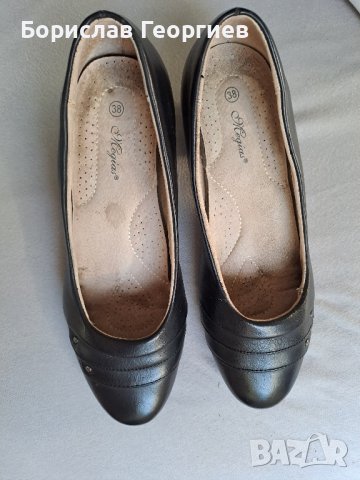 Черни обувки от еко кожа в Дамски елегантни обувки в гр. София - ID41484515  — Bazar.bg
