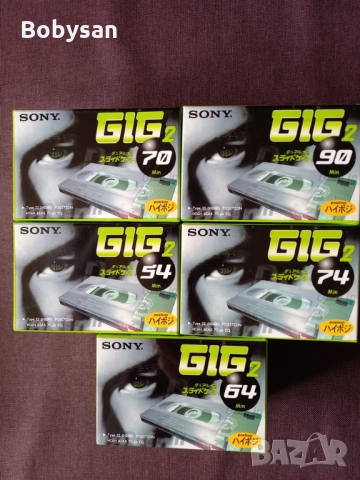 Аудио касети SONY GIG-2 TYPE2 High position, снимка 1