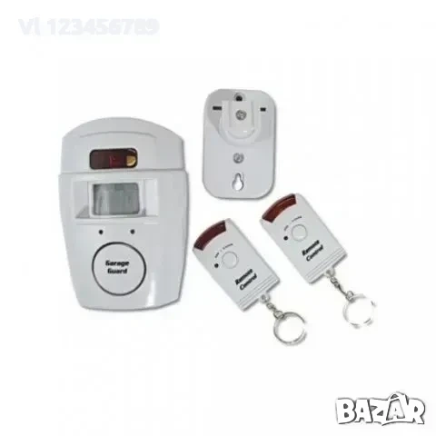 Аларма за дома + сензор движение и 2 бр дистанционно 