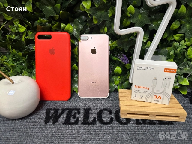  iPhone 7Plus 128gb 100% Батерия Гаранция! Като Нов! , снимка 6 - Apple iPhone - 52592349