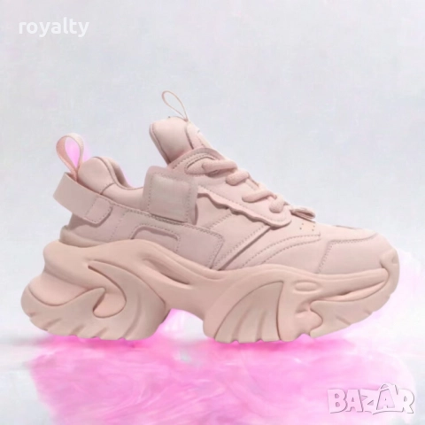 Дамски Маратонки на Платформа Различни Цветове , снимка 2 - Маратонки - 52583776