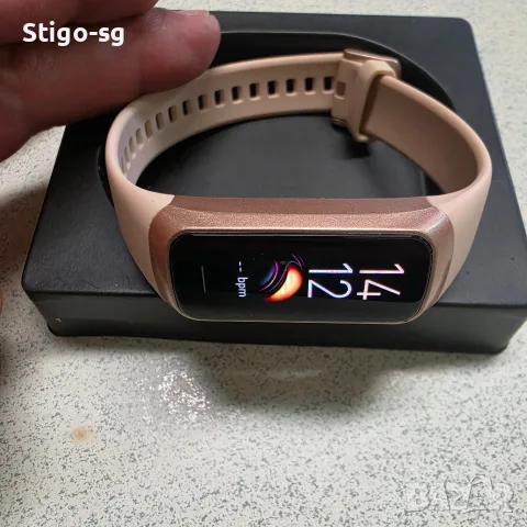 Смарт фитнес гривна Zeacool C60 (Pink Gold) – Пулс, Кръвно, Кислород, Температура