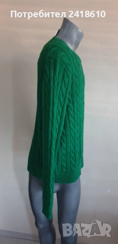 POLO Ralph Lauren Cable Cotton / Knit Mens Size L НОВО! ОРИГИНАЛ! Мъжки Пуловер!, снимка 5 - Пуловери - 51572409